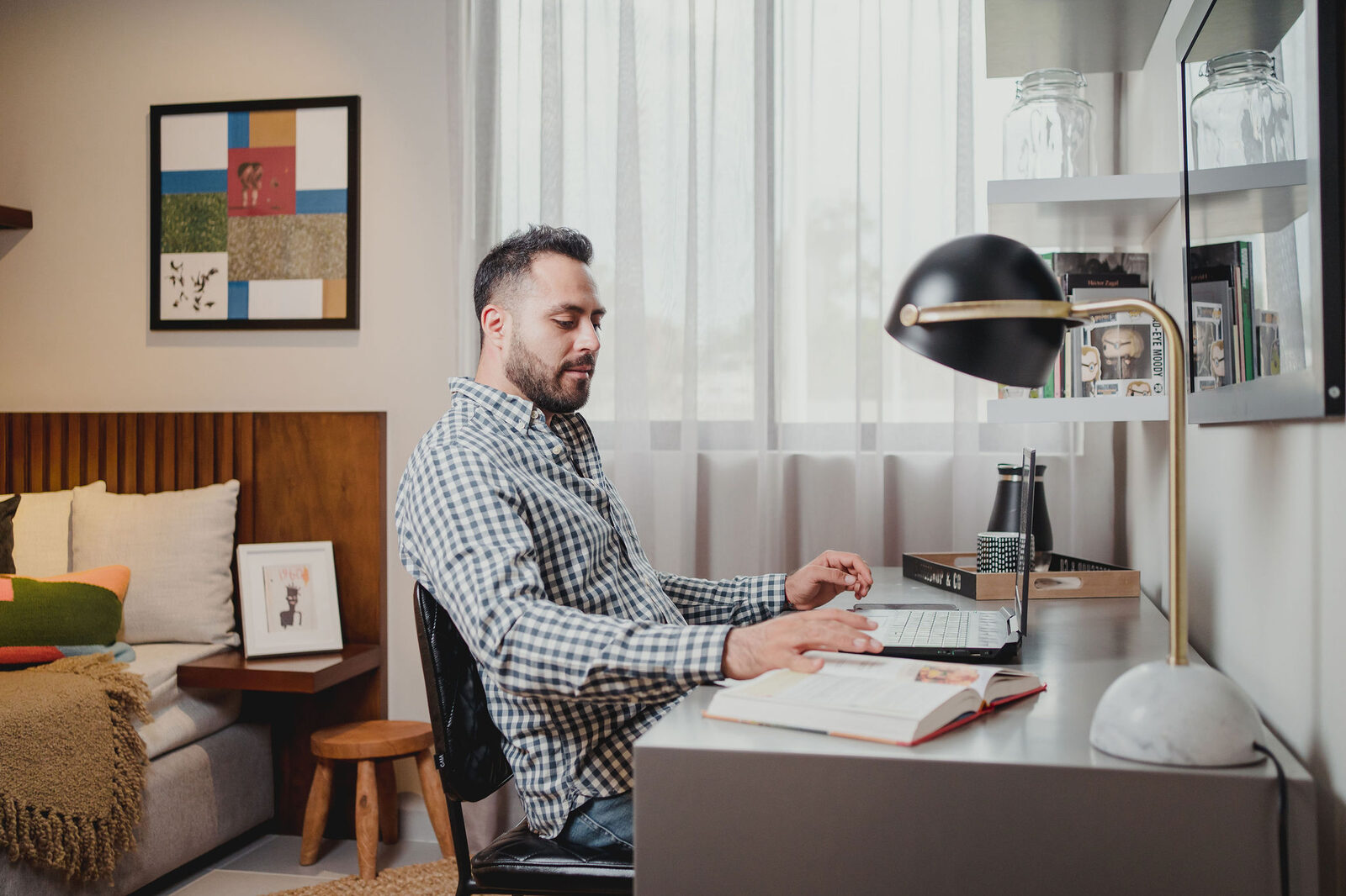 Home office en desarrollo residencial